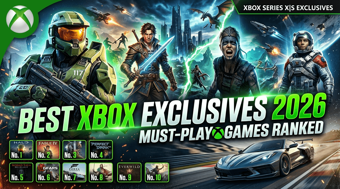 Best Xbox Exclusives 2026 Must Play Games Ranked
