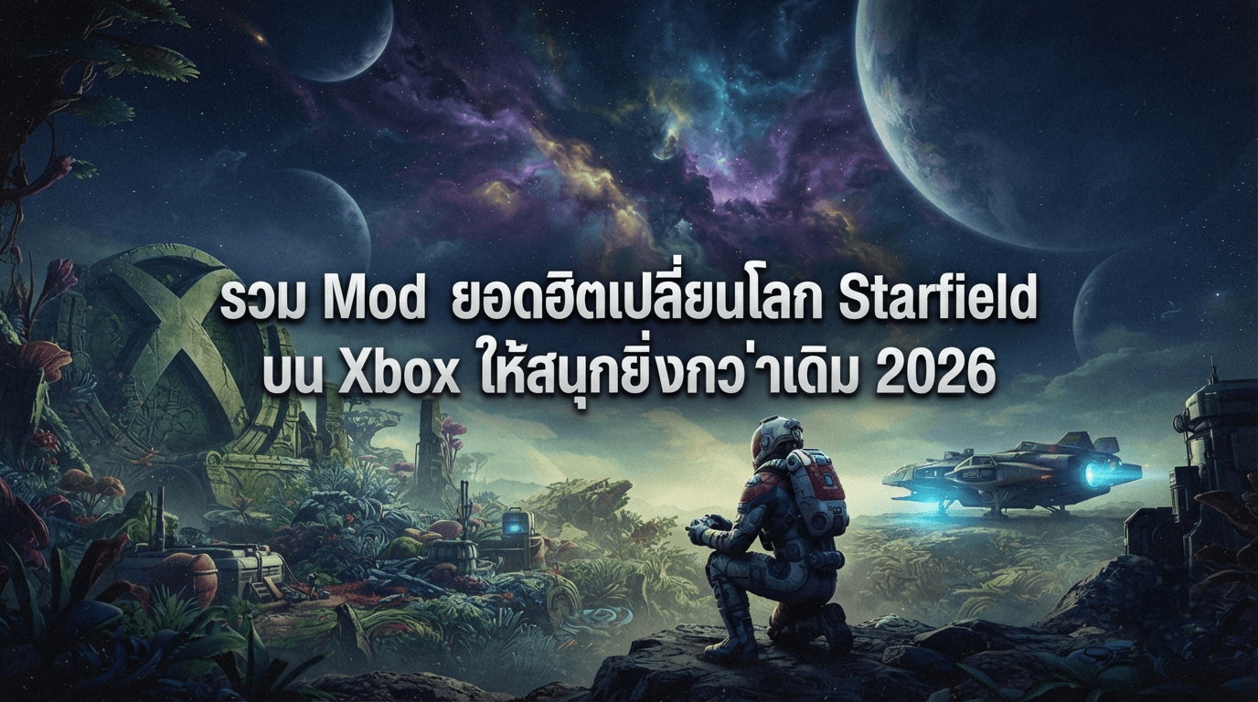 รวม Mod ยอดฮิตเปลี่ยนโลก Starfield บน Xbox ให้สนุกยิ่งกว่าเดิม 2026