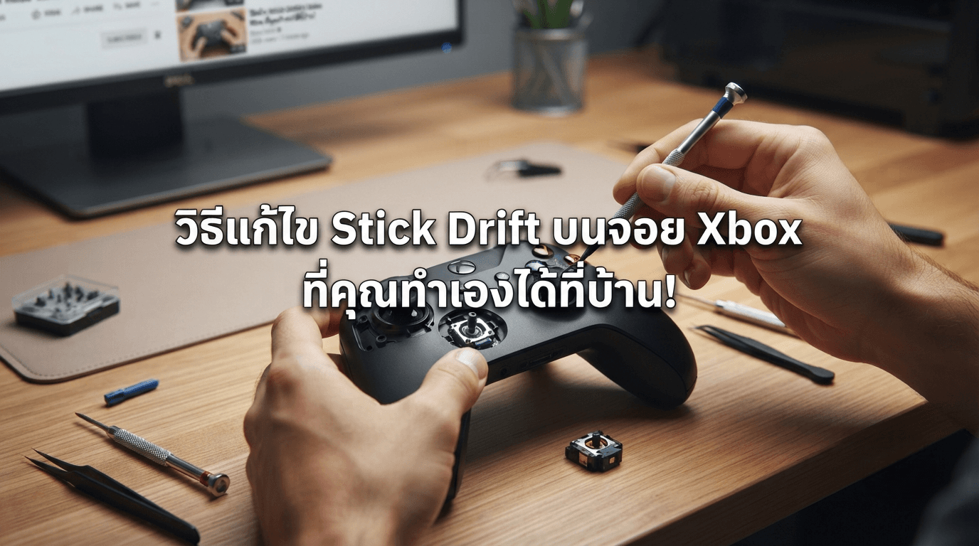 วิธีแก้ไข Stick Drift บนจอย Xbox ที่คุณทำเองได้ที่บ้าน!