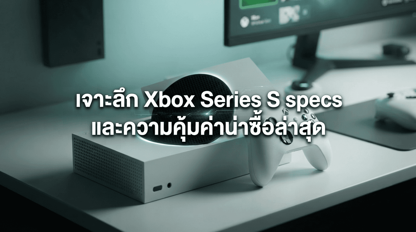 เจาะลึก Xbox Series S specs และความคุ้มค่าน่าซื้อล่าสุด